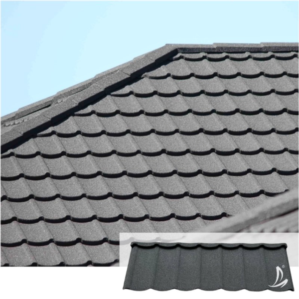 100% Waterproof Residential Roof Tile Stone Coated Roofing Sheet for Building Villa