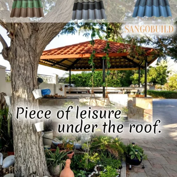 1340 by 420mm Solar Roof in Jordan Building Materials