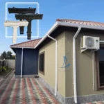 15 Years Lifespan Eco-Friendly Roof Drainage System Plastic Water Pipe Fitting Connector PVC Rain Gutter Price 1 Meter