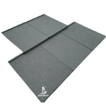 2021 New Release Building Material Cement Flat Plank Roof Roofing Sheet Stone Coated Metal Roof Tile