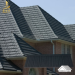 2022 Modern Design Cheap Price Custom Color Heat Resistant Sand Decker Stone Coated Metal Roof Sheet