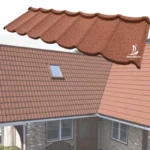 2022 New Tudor Type Stone Coated Metal Roof Tile Roofing Sheet