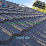 2022 New Type Popular Stone Coated Metal Steel Roof Tileplate Material Roofing Sheet Italian Roof Tiles Bond Stone Tiles
