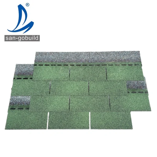 3 Tab Roofing Shingles Cheap Asphalt Roofing Shingles for Wooden Houses Ghana