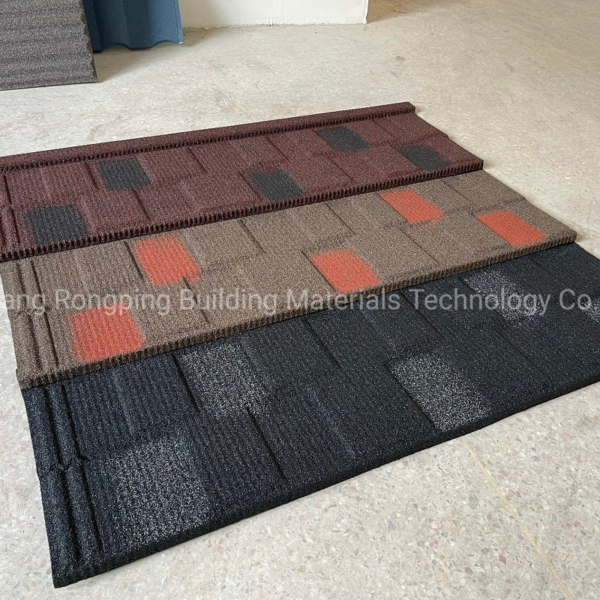 30 Year Warranty High Quality Building Construction Materials Colorful Stone Coated Metal Roof Tiles
