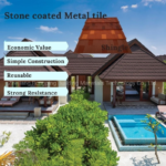 30 Year Warranty High Quality Building Construction Materials Colorful Stone Coated Metal Roof Tiles