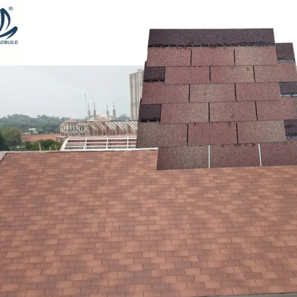 30 Years Lifespan Philippines Coloured Bituminous Laminated Architectural Roofing Asphalt Shingles