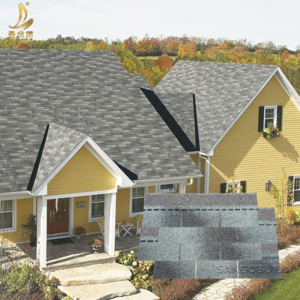 30 Years Lifespan Philippines Coloured Bituminous Laminated Architectural Roofing Asphalt Shingles
