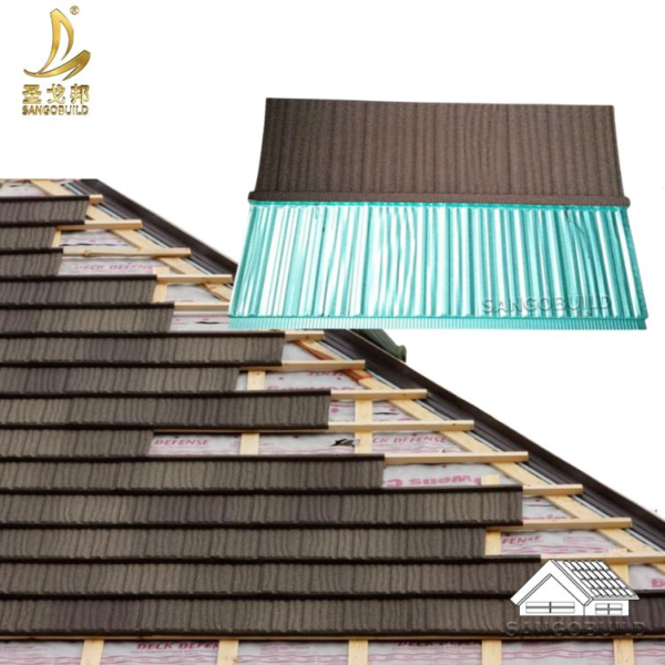 30 Years Warranty Newest Building Construction Materials Galvanized Corrugated Steel Sheet Wood Shingle