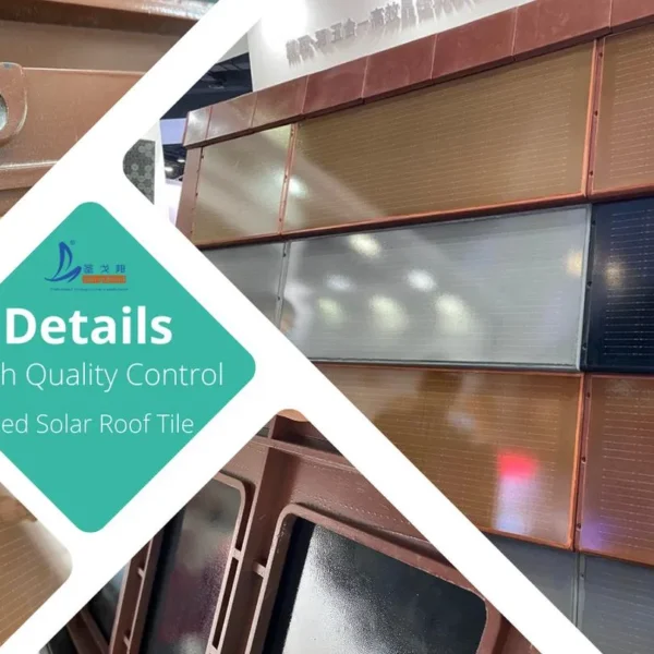30kw on Grid Solar Power System Energy Project Solar Roof Tile