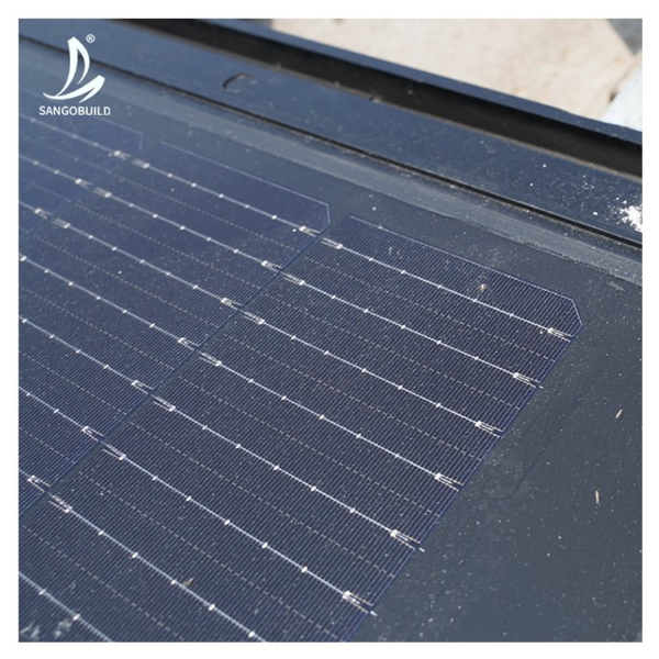 30kw on Grid Solar Power System Energy Project Solar Roof Tile