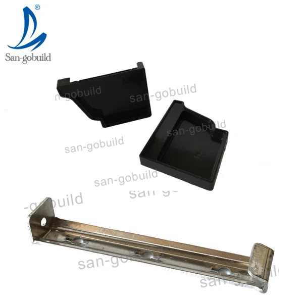 5, 6, 7, 8 Inch K-Style Aluminium Alloy Roof Rain Gutter, Big Size Stainless Steel Gutter and Downspout Fittings Price Philippines