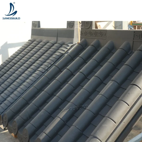 50 Year Warranty Mold Resistant Traditional Chinese Antique Roof Tiles Luxury Villa