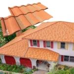 50 Year Warranty Thickness 04 mm Colored Stone Coated House Roofing Tiles