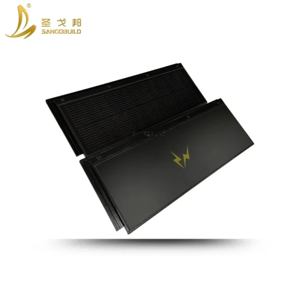 50-Years Warranty BIPV Photovoltaic Integrated Building Material Flexible Solar Panel Roof Tile