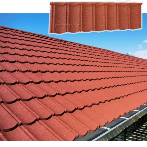 50-Years-Warranty Building Material Eco-Friendly Stone Coated Metal Roof Tile Aluminum Roofing Sheet