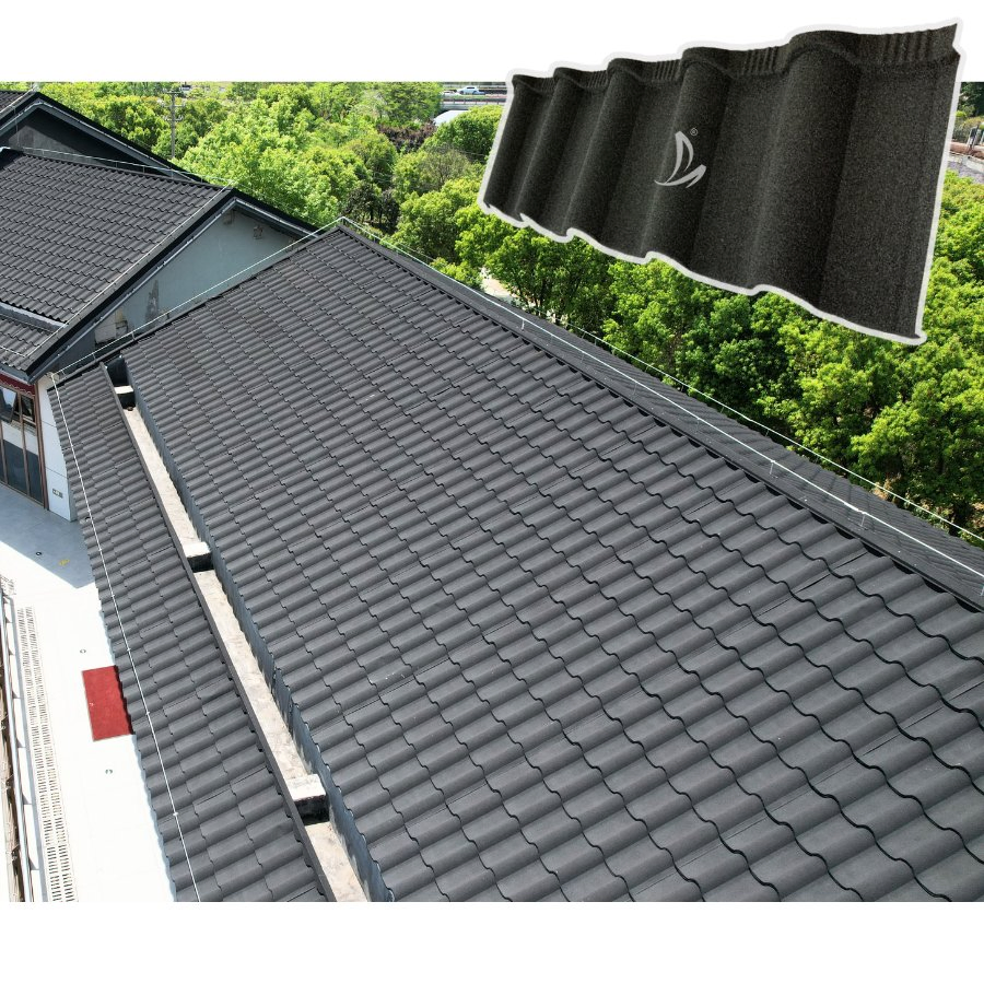 50years Lifespan Roof Sheet Durable Stone Coated Metal Roof Tile Roofing Material 50years Lifespan Roof Sheet Durable Stone Coated Metal Roof Tile Roofing Material