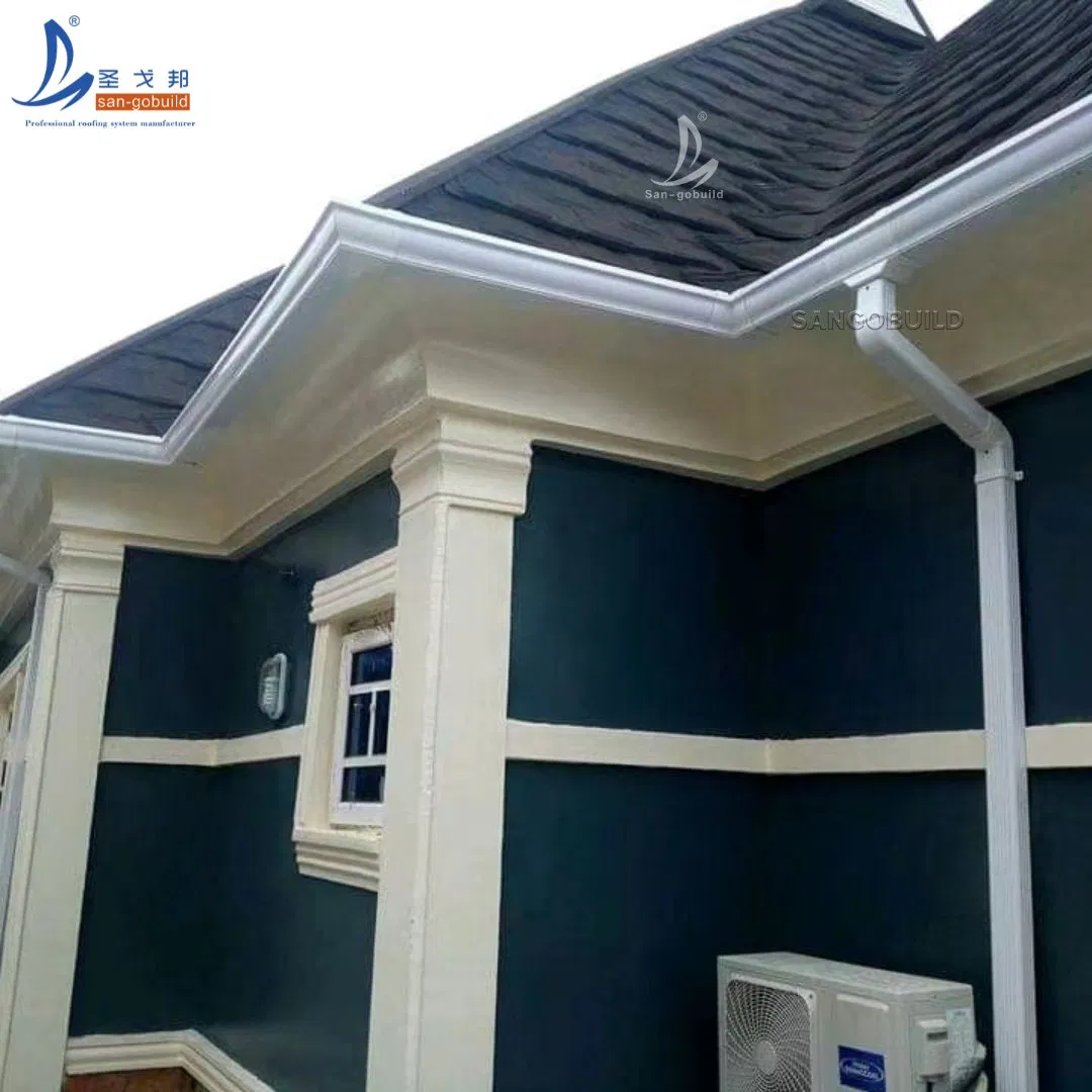 5.2 Inch White Gutter Hanger PVC Gutters and Downspout 5.2 Inch White Gutter Hanger PVC Gutters and Downspout