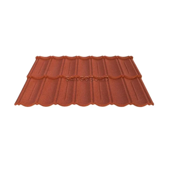 Advanced Waterproof Technology Ultimate Protection Stone Coated Metal Roof Tile Shingles Roof