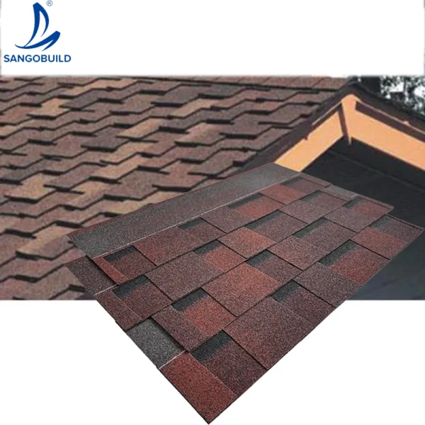 Africa Ghana Roofing Tiles Houses Cheap Price Construction Roofing Material Asphalt Shingles