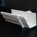 Africa Modern Dual Wall Guttering Design Style Square Shape Strong PVC Roof Drainage System Rain Gutter with Free Samples