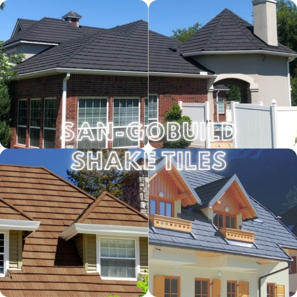 Alu-Zinc Roof Tile Lifespan Steel Metal Roofing Shingle Sheet Stone Coated Roof Tile