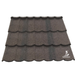 Alu-Zinc Roofing Tiles Anti-Fade Color Stone Coated Metal Roof Tile