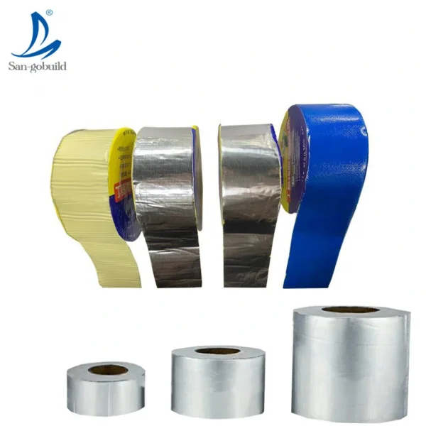 Aluminum Coating Modified Bitumen Adhesive Flash Tape