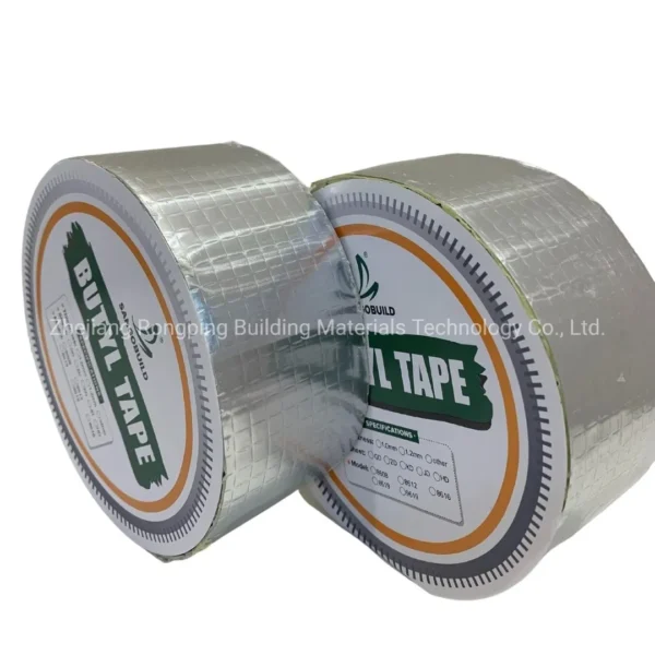 Aluminum Foil Self Adhesive Bitumen Waterproof Butyl Rubber Tape