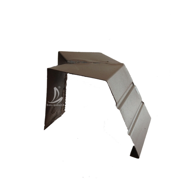 Aluminum Gutter System Black PVC Drainage Pipe 90/135 Degree Outside/Inside Corner