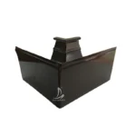 Aluminum Gutter System Black PVC Drainage Pipe 90/135 Degree Outside/Inside Corner