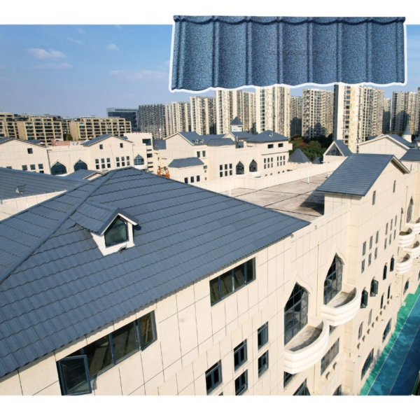 America Architectural Steel Building Material Bond Roof Tile Stone Coated Roofing Sheet