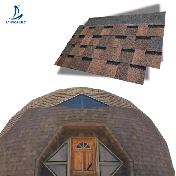 American Shingle Standard Red Blue Green Roofing Materials Laminated Asphalt Shingles