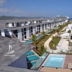 American Style House Roof Cover Black Gray Roofing Shingles Architectural Roofing Tiles for Resort Roof Affrodable Price