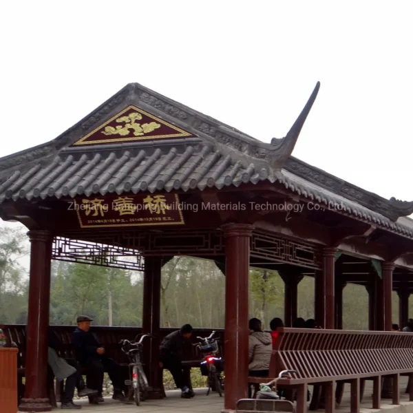 Ancient Architectural Buildings Chinese Roofing Tiles