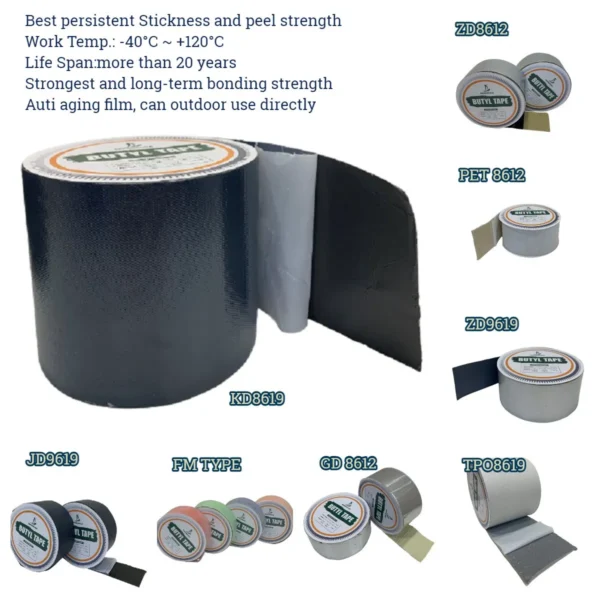 Anti Aging Surface Lifelong High Quality No Solid Butyl Tape