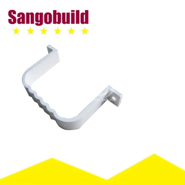Anti-Leaking Water Pipe No Fade Colorful Rain Gutter Argentina PVC Gutters