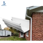Anti-UV K-Style PVC Rain Gutter System for Roof Drain Roof Water Pipe