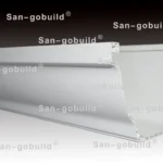 Anti-UV Rain Water Gutter PVC Gutters Drainage Products Long Lasting Building Materials