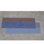 Architectural Laminated Roofing Shingles Red Fish Scale Asphalt Shingles Roofing Tile for Roof Solution