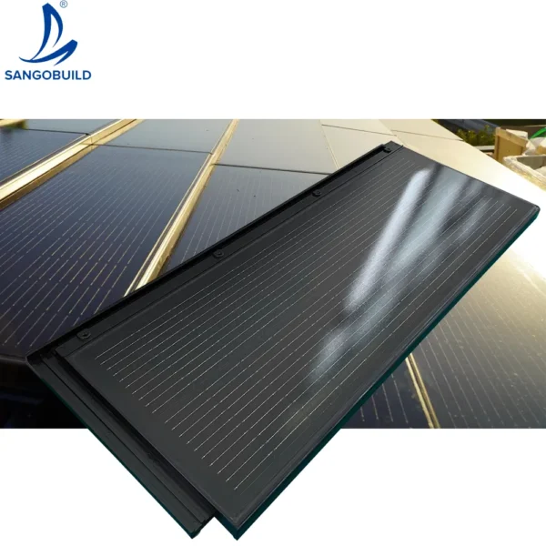 Armenia Solar Energy Electricity Power System Solar Shingle Panel Roof Tile
