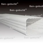 ASA PVC Roofing Material Rain Water Drainage System Roof Gutter and Pipes Price in Kenya Nigeria