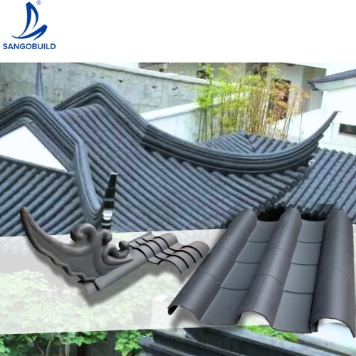 Asian Style Chinese Traditional Antique High Strength Light Weight Tile Wholesale Price