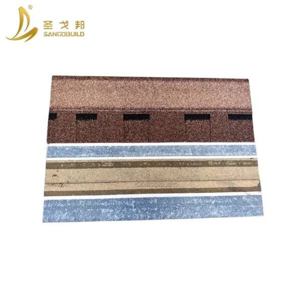 Asphalt Shingle China-Factory Roof Tile Waterproof Fiberglass Roofing Material Asphalt Roofing Shingle