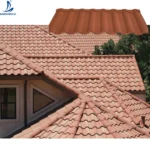 Astonishing Economy Aluminium Zink Stone Coated Metal Roof Tiles for House Building