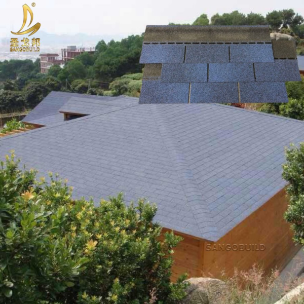 Beautiful Cheap Type Waterproof Self-Adhesive Roofing Tiles 3 Tab Asphalt Roofing Shingles Fibreglass Roofing Sheets