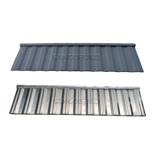 Best Aging Resistance House Roof Curved Elite Stone Coated Steel Roofing Tile