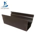 Best Factory Price Plastic Gutter Downspouts PVC Rain Gutter for Building House