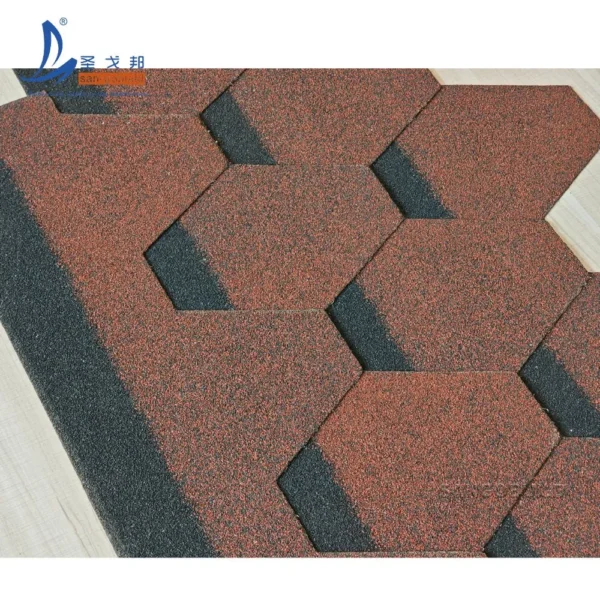 Best-Price Fireproof Shingle Bitumen Roof Tile Waterproof Building Material Asphalt Roofing Shingle