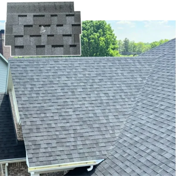 Best-Selling Factory Building Materials Decorative Asphalt Roofing Shingles with Fireproof